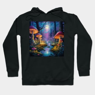 Mushroom Design Hoodie